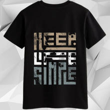 Keep Life Simple Minimalist Tee - Pairs One