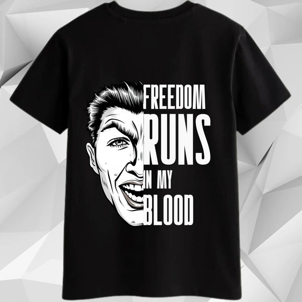 Freedom Split Graphic Tee - Pairs One