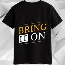 Bring It On Typography Tee - Pairs One