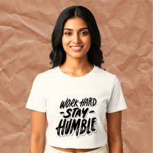 Work Hard 3D Typography Tee - Pairs One