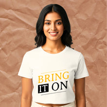 Bring It On Typography Tee - Pairs One