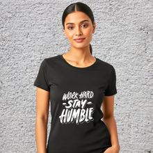 Work Hard 3D Typography Tee - Pairs One