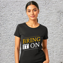 Bring It On Typography Tee - Pairs One