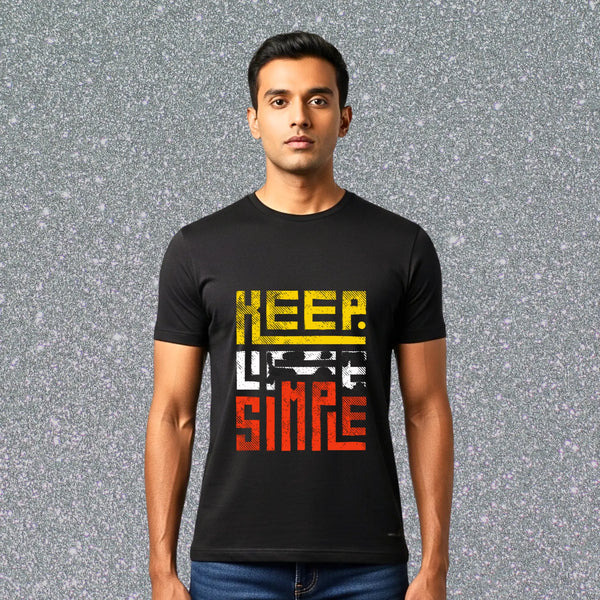 Keep Life Simple Minimalist Tee - Pairs One