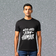 Work Hard 3D Typography Tee - Pairs One