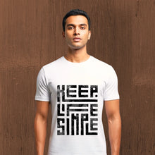 Keep Life Simple Minimalist Tee - Pairs One