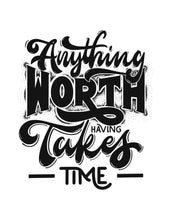 Worth The Wait Typography Tee - Pairs One